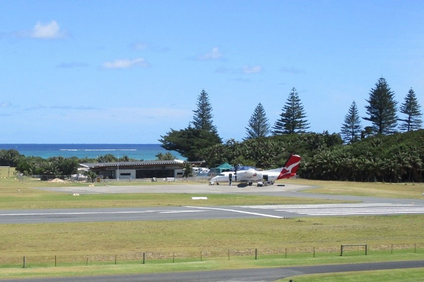 Getting to Lord Howe Island - the airport