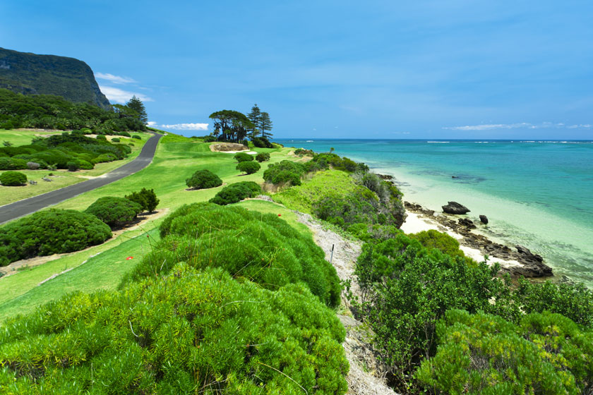 Golf on Lord Howe Island